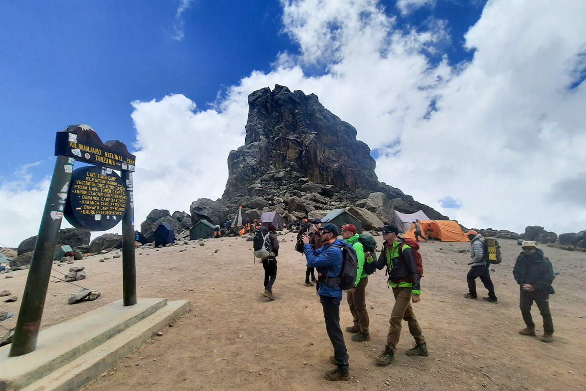 Lava Tower Camp